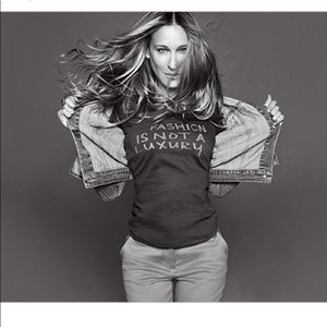 Bitten Sarah Jessica Parker denim jacket